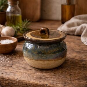 Lidded Jar Boreal Forest